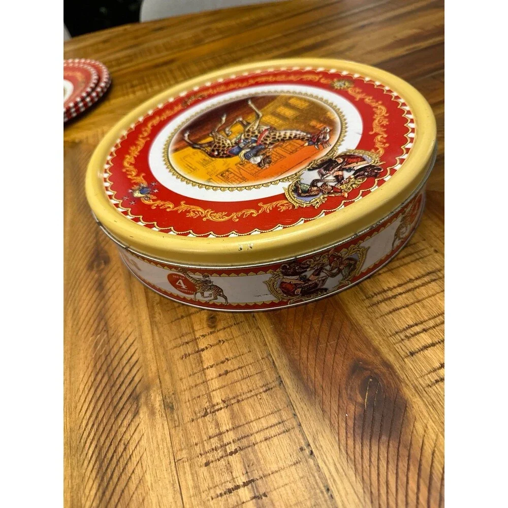 Restoration Hardware Circus Tin Plates set